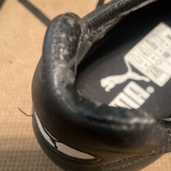 Puma King Black and White Men's Soccer Shoes - Picture 6 of 7